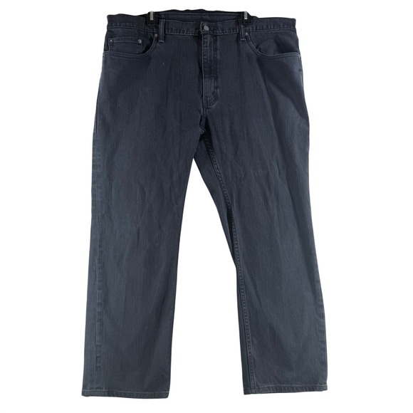 Levi's Other - Levi‎ 559 Relaxed Straight Jeans W42 L30 Black Faded Denim Pants 00559-0239